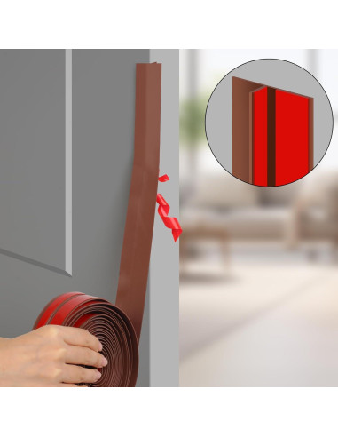 Tira de Sello de Silicona Benory 6.1m para Puertas y Ventanas