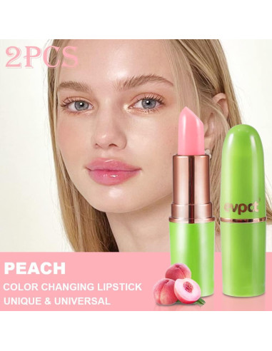 Barra de Labios que Cambia de Color BINGBRUSH Aloe Vera 2 Pcs