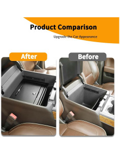 Caja de Almacenamiento Segura Hoolcar para Chevrolet 2014-2018 2