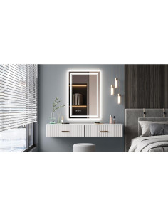 Espejo LED SOGOLINE 50.8x71.1 cm con luces y anti-vaho 2