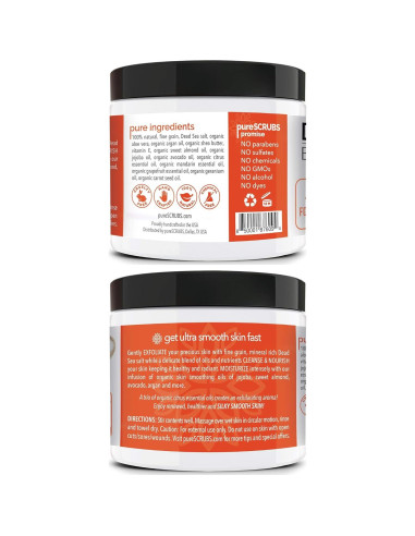 Exfoliante Corporal de Sal del Mar Muerto pureSCRUBS 453g