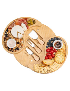 Tablero de Charcutería ZMARKRAFT Doble Capa 30.48 cm Beige