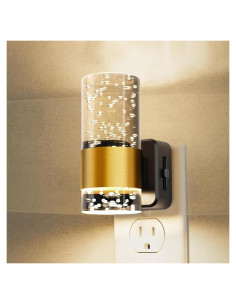 L LOHAS LED Luz Nocturna Enchufable con Sensor y Brillo Ajustable