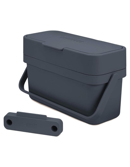 Caddy de Residuos Alimentarios Joseph Joseph 4L Montable Grafito