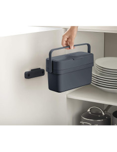 Caddy de Residuos Alimentarios Joseph Joseph 4L Montable Grafito 2