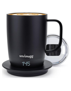 Taza de Café Autocalentable SmrtMugg Pro 414 ml - Control T