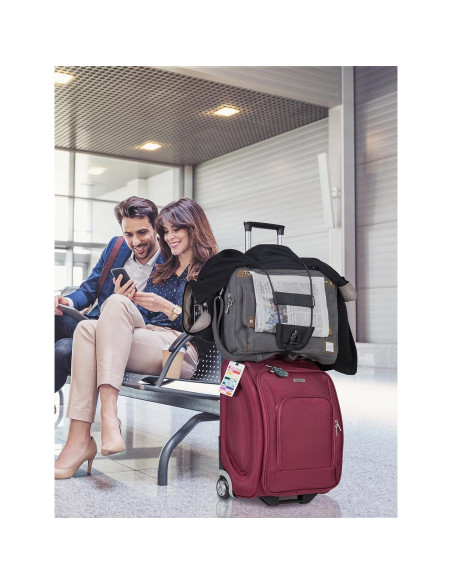 Bag Bungee Travelon Negro - Soporte para Equipaje con Ruedas