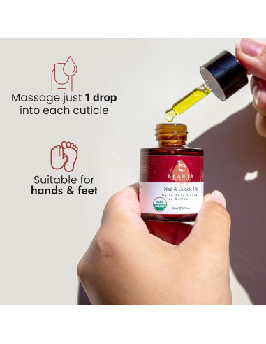 Aceite Orgánico para Uñas y Cutículas Beauty by Earth 20.99 ml