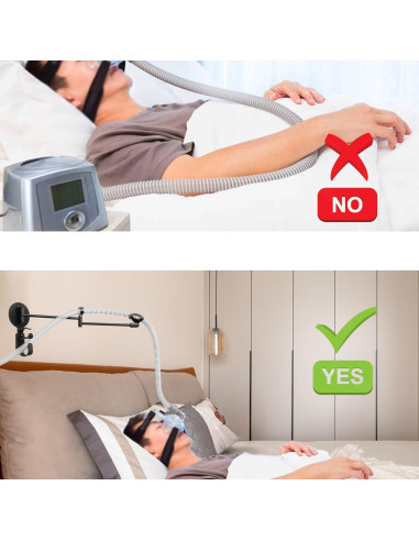 Soporte de Manguera CPAP Shengchuang con Ganchos Organizador