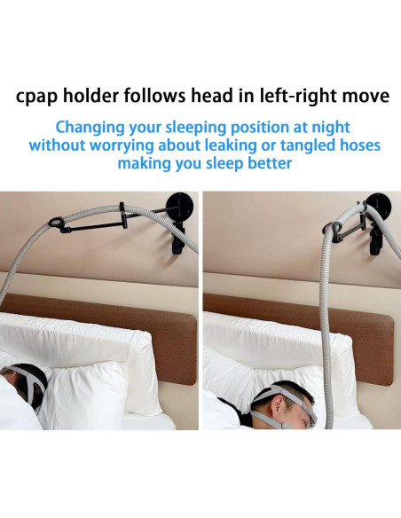 Soporte de Manguera CPAP Shengchuang con Ganchos Organizador