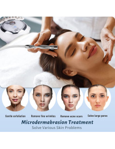 Máquina de Microdermoabrasión Yofuly 3 en 1 65-68 cmHg 2