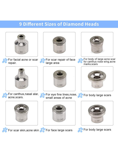 Máquina de Microdermoabrasión Yofuly 3 en 1 65-68 cmHg