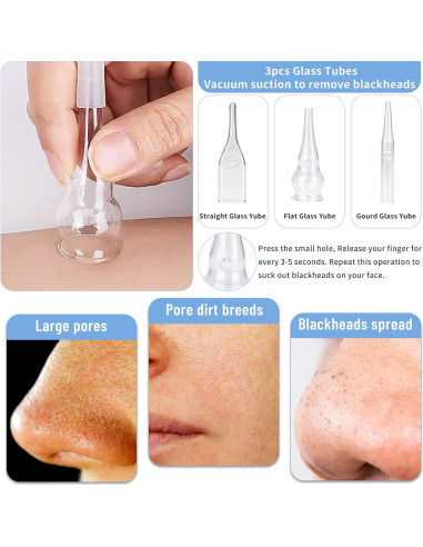 Máquina de Microdermoabrasión Yofuly 3 en 1 65-68 cmHg