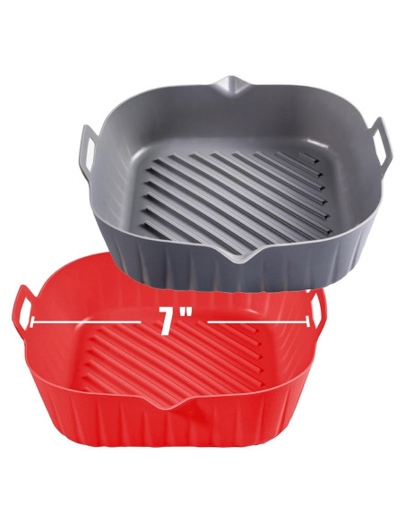 Forros de Silicona Cuadrados Golden Associate 7" Reutilizables