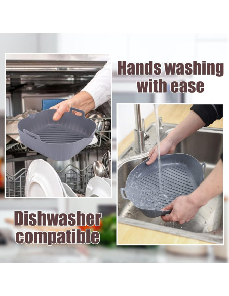 Forros de Silicona Cuadrados Golden Associate 7" Reutilizables