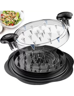 Desmenuzador de Carne Manual Genérico - Tapa Giratoria y Base Antideslizante 2