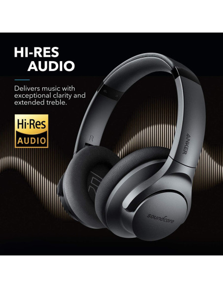 Auriculares Anker Soundcore Life Q20 Bluetooth ANC 40h Negro