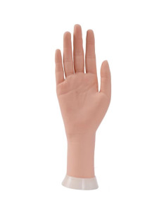 Mano de Práctica Derecha ZhuoYi para Uñas Acrílicas con Soporte 2