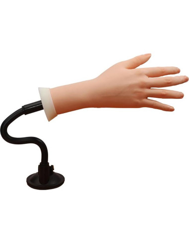 Mano de Práctica Derecha ZhuoYi para Uñas Acrílicas con Soporte