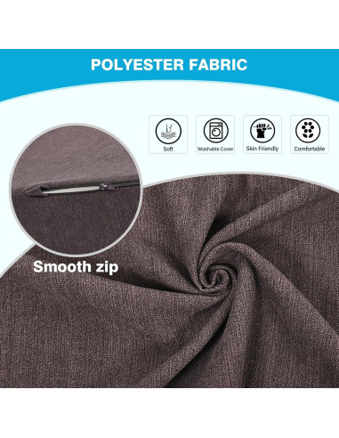 Almohada de Soporte Lumbar TANYOO con Espuma de Memoria 50.8x12.7 cm