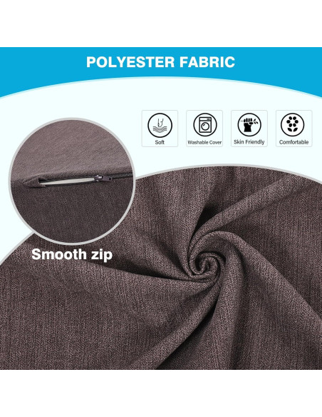 Almohada de Soporte Lumbar TANYOO con Espuma de Memoria 50.8x12.7 cm