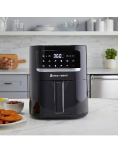 Freidora de Aire West Bend 5 Cuartos Digital LCD 1500W Negra 2