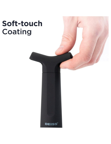 Bomba de Vacío Conservadora de Vino Deiss con 3 Tapones