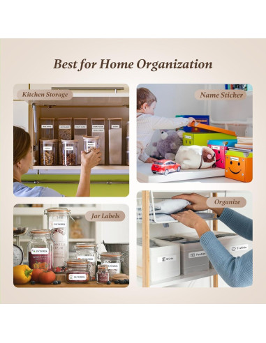 Impresora de Etiquetas D110 Bluetooth DEEPIN, Portátil, Sin Tinta