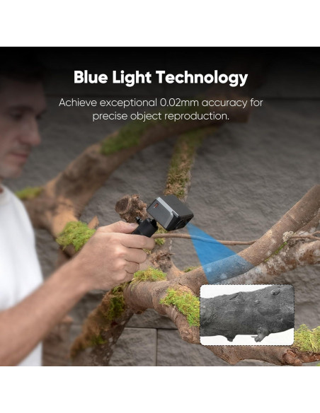 Escáner 3D Seal Lite Premium 0.02mm alta precisión 10FPS