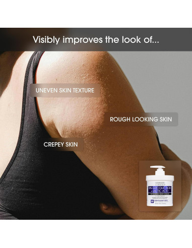 Crema Exfoliante Corporal Advanced Clinicals 453.6 g AHA