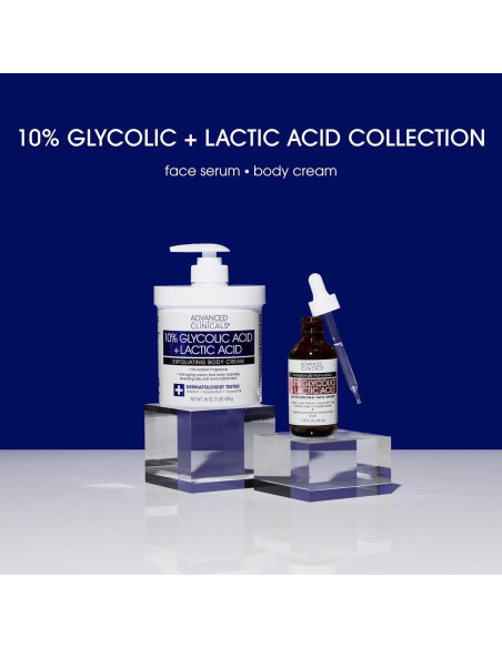 Crema Exfoliante Corporal Advanced Clinicals 453.6 g AHA