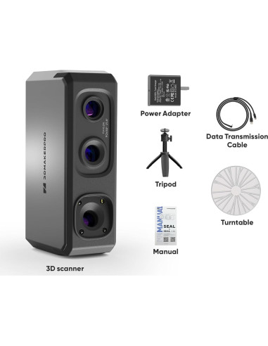 Escáner 3D Seal Lite Premium 0.02mm alta precisión 10FPS