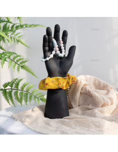 Soporte Organizador de Anillos AUEAR Maniquí Masculino Negro 2