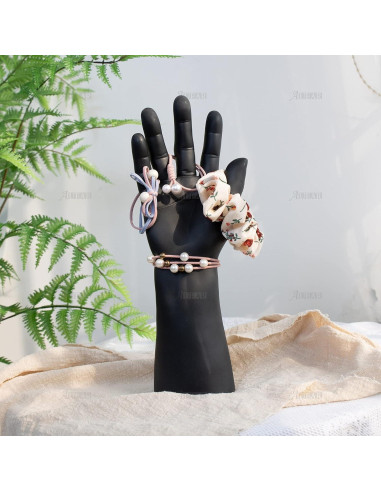 Soporte Organizador de Anillos AUEAR Maniquí Masculino Negro