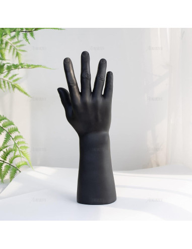 Soporte Organizador de Anillos AUEAR Maniquí Masculino Negro