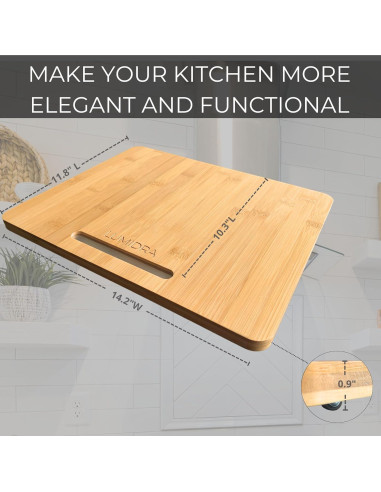 Deslizador de Electrodomésticos Lumidra 36.1x36.1cm con Ruedas