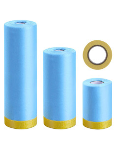 Cinta y Cubierta de Enmascarar MyLifeUNIT 3 Piezas 55.88-149.86 cm