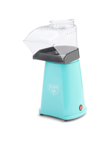 Fabricante de Palomitas Eléctrico GreenLife 18 Tazas Turquesa