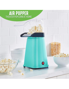 Fabricante de Palomitas Eléctrico GreenLife 18 Tazas Turquesa 2