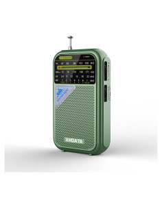 Radio Meteorológica NOAA XHDATA D221 Portátil AM FM SW Verde