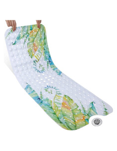 Alfombra de Ducha Antideslizante Yimobra 101.6x40.6 cm Plátano