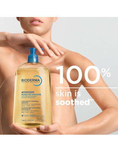 Bioderma Atoderm Aceite de Ducha 1000 ml - Limpiador Nutritivo