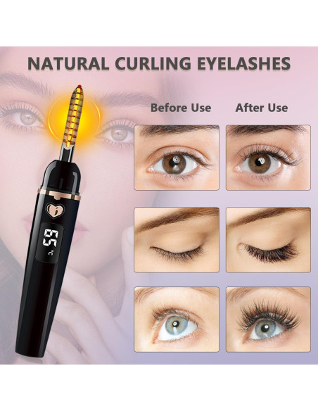 Rizador de Pestañas Calentado URSOBTF - 4 Modos Temperatura Rizador de Pestañas Calentado URSOBTF - 4 Modos Temperatura