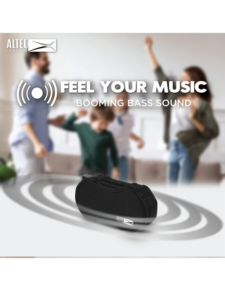 Altavoz Bluetooth Altec Lansing Baby Boom XL Impermeable Negro