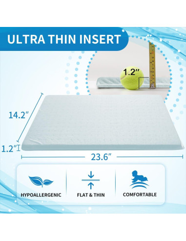 Almohada Ajustable LOFE Espuma con Memoria 3.05 cm Azul