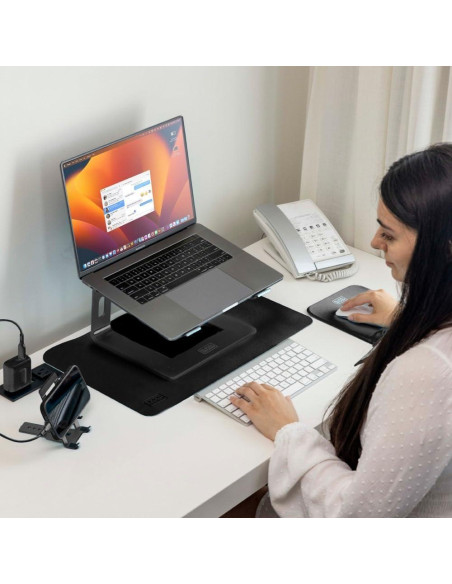 Alfombrilla Ergonómica BLACK+DECKER con Soporte para Muñeca