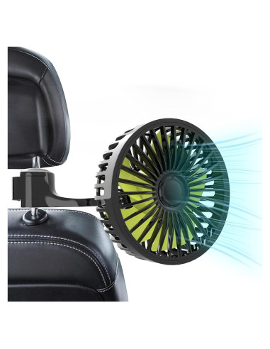 Ventilador USB para Asientos de Auto Dealswin CZFS 3 Velocidades