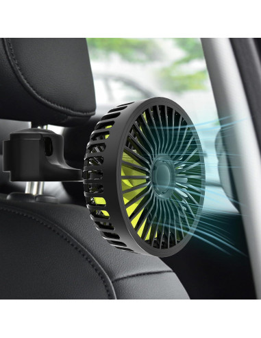 Ventilador USB para Asientos de Auto Dealswin CZFS 3 Velocidades