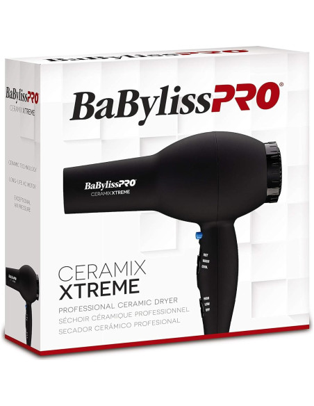 Secador de Pelo BaBylissPRO Ceramix Xtreme 1000W