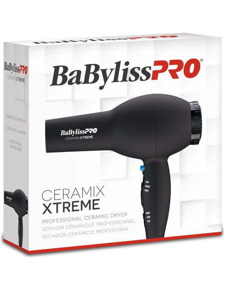 Secador de Pelo BaBylissPRO Ceramix Xtreme 1000W